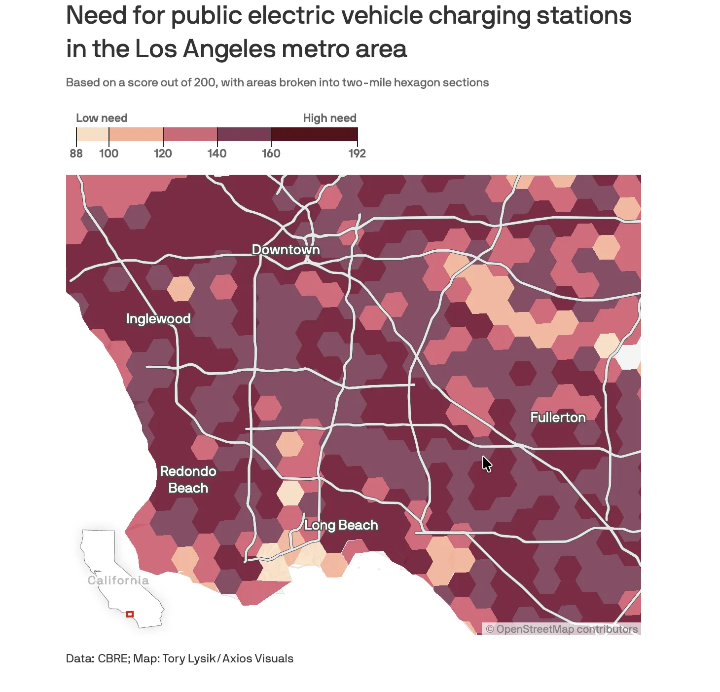 Charging deserts threaten the EV revolution — Axios